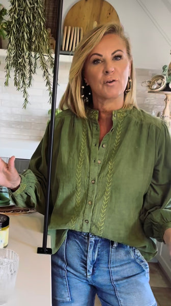 Vines Cord Shirt