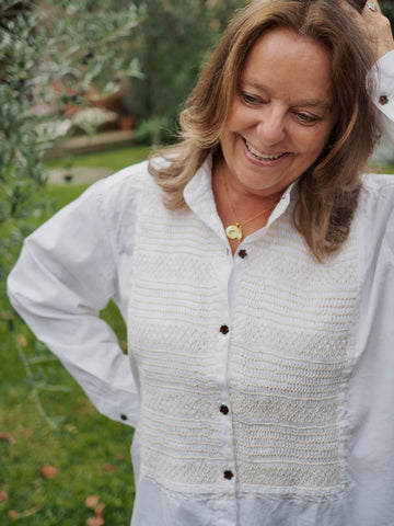 Smock Bib Shirt - SAMPLE SALE
