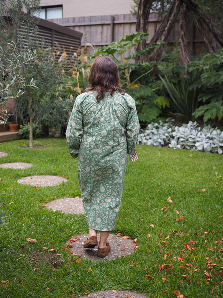 Bella Floral Shirtdress Midi - SAMPLE SALE