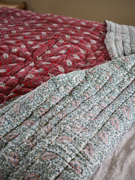 Flower Paisley Quilt