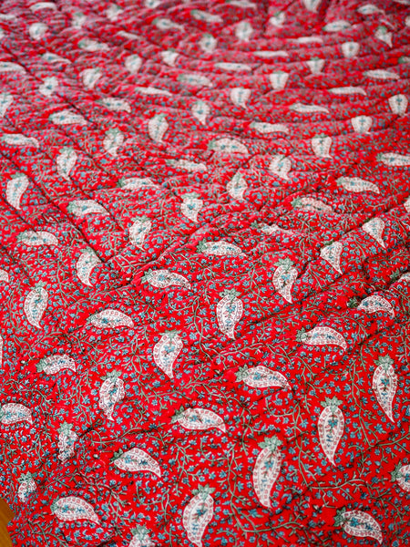 Flower Paisley Quilt