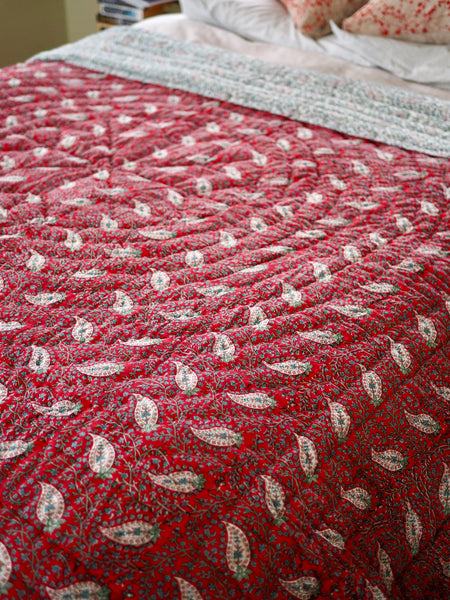 Flower Paisley Quilt