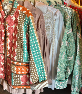 Multi Spot Quilt Jacket - SAMPLE SALE