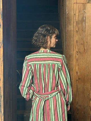 Fall Virginia Stripe Shirtdress - SAMPLE SALE