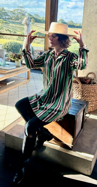 Fall Virginia Stripe Shirt - SAMPLE SALE