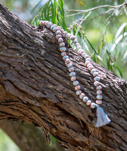 Virginia Mala Beads Short
