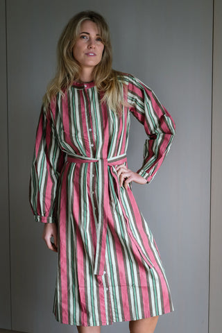 Fall Virginia Stripe Shirtdress