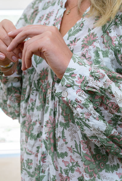 Folk Floral Shirt