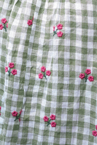 Keaton Gingham Top
