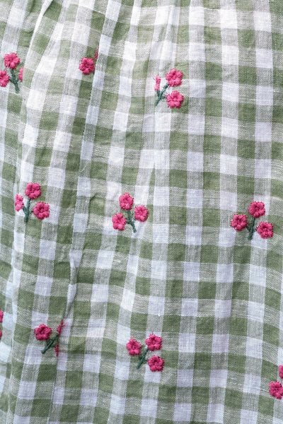 Keaton Gingham Top