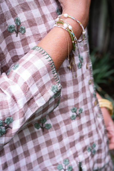 Keaton Gingham Top