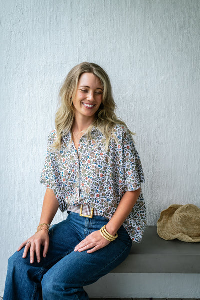 Vintage Floral Shirt
