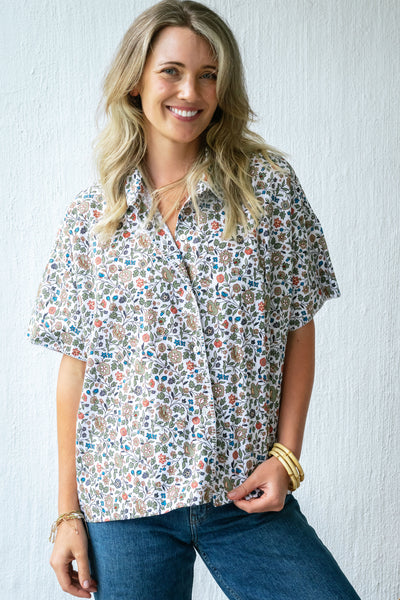 Vintage Floral Shirt