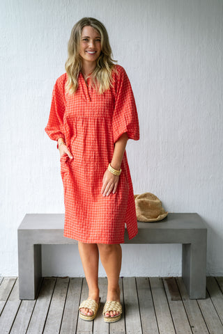 Picnic Gingham Dress