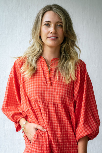 Picnic Gingham Dress