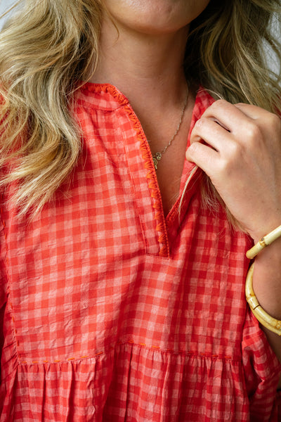 Picnic Gingham Dress