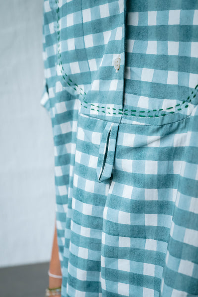 Harry Gingham Shirtdress - Midi