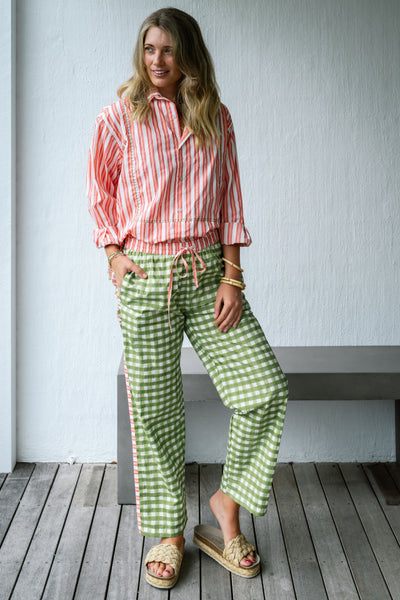 Harry Gingham Pant