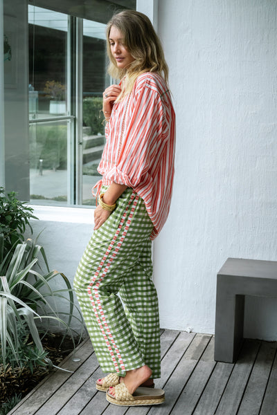 Harry Gingham Pant