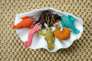 Deep Dive Crochet Charm
