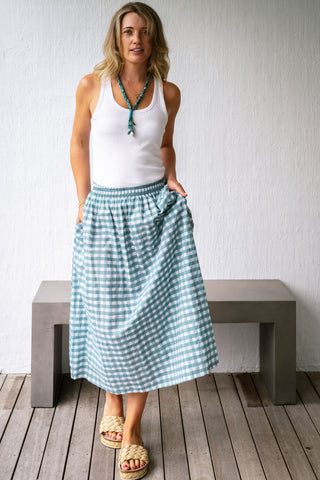 Harry Check Skirt