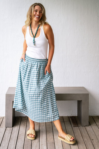 Harry Check Skirt