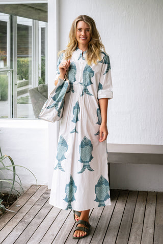 Big Fishy Maxi Dress