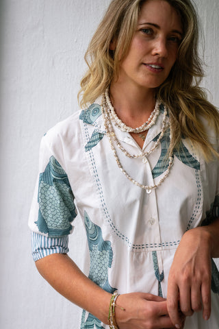 Big Fishy Shirtdress