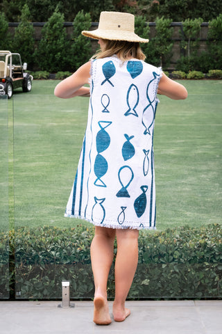 Deep Dive Gidget Midi Dress