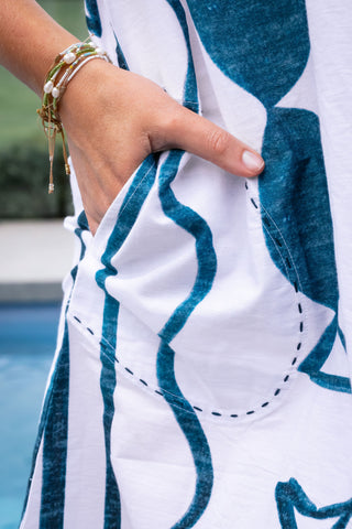 Deep Dive Gidget Midi Dress