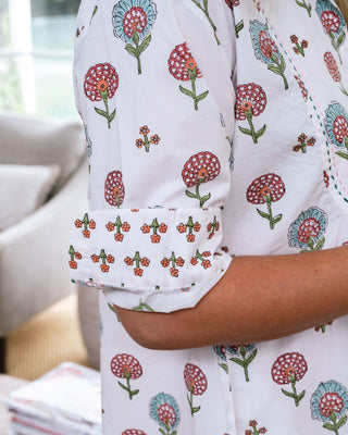 Happy Poppy Shirtdress Maxi