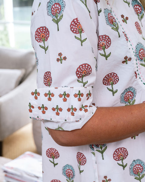 Happy Poppy Shirtdress Midi