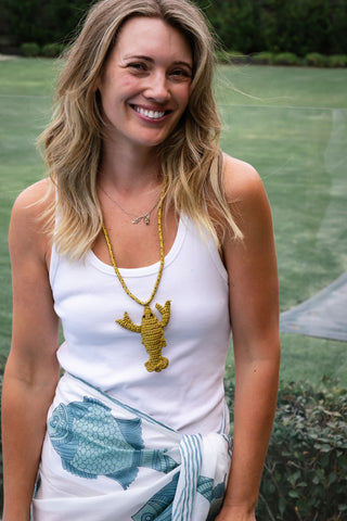 Recycled Nautical Cord Necklace