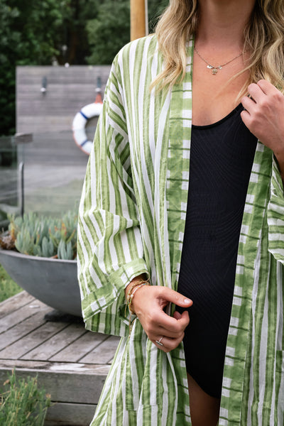 Harry Stripe Robe