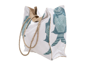 Big Fishy Jute Bag