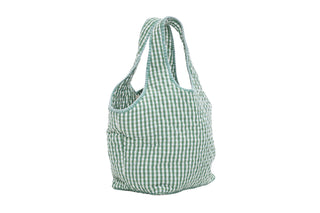 Hamptons Quilt Gingham Bag