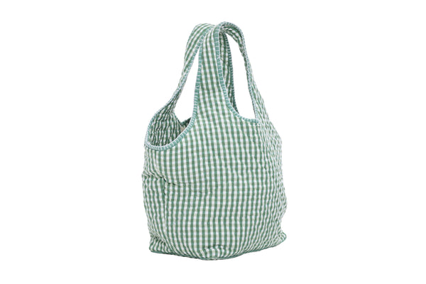 Hamptons Quilt Gingham Bag
