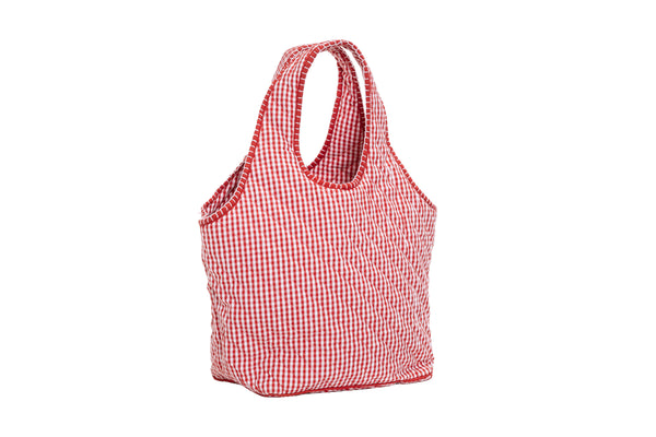 Hamptons Quilt Gingham Bag