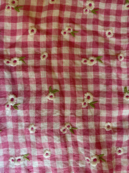 Lee Gingham Flowers Dress