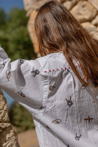 Knots Oversized Shirt - SALE