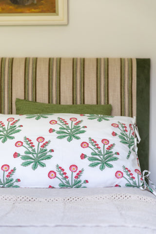 Seaweed Flower Pillow Slips