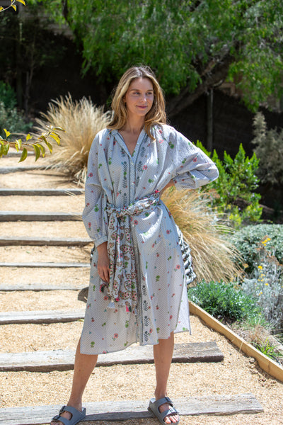 Paisley Ditsy Shirtmaker Dress