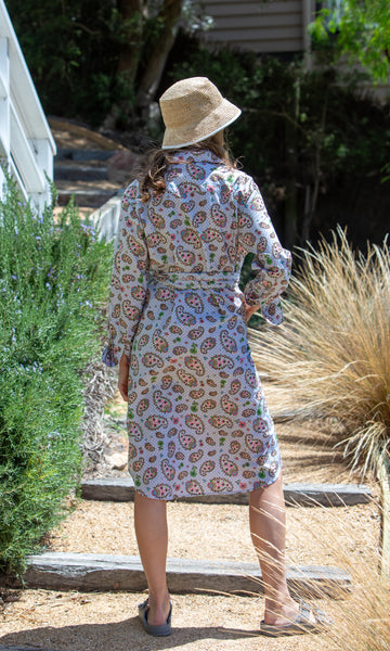 Duncan Paisley Shirtdress