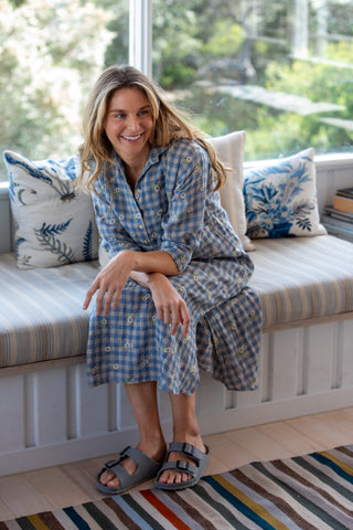 Lee Gingham Shirtdress Maxi - SALE