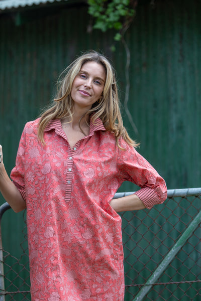 Bella Floral Shirtdress