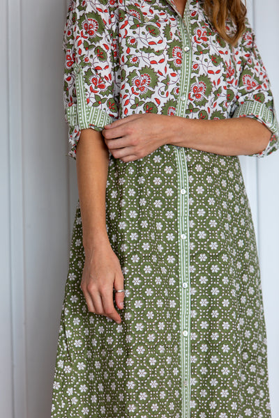 Lady Penrose Shirtdress Maxi