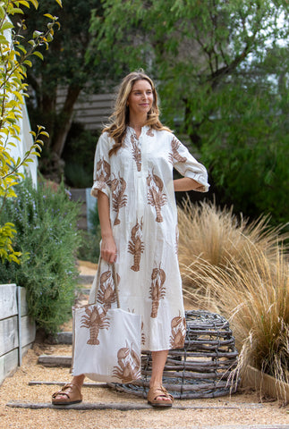 Big Lobster Maxi Dress - SAMPLE SALE