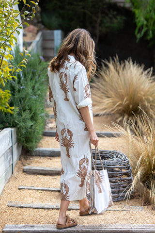 Big Lobster Maxi Dress - SALE