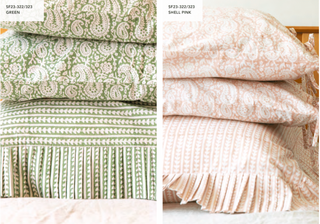 Paisley Vines Pillow Slips - SALE