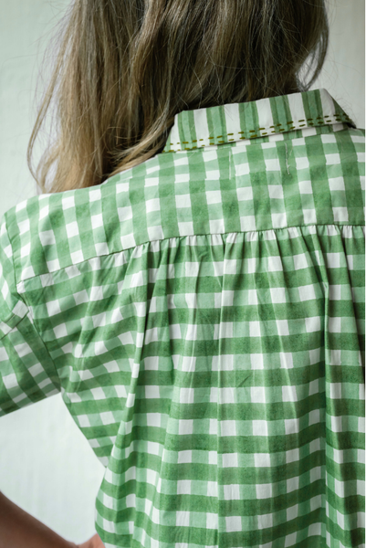Harry Gingham Shirtdress - Midi